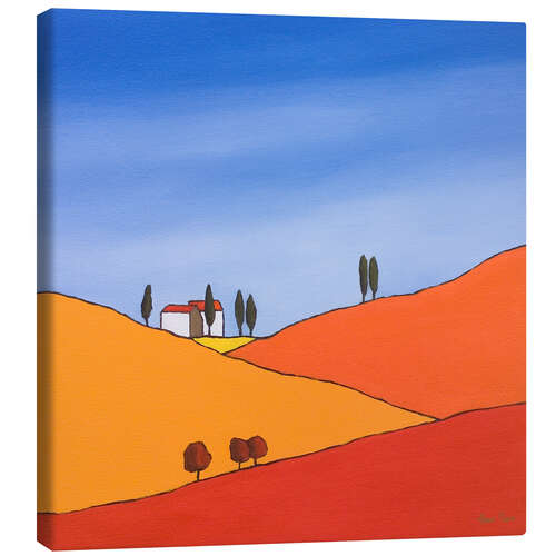 Canvas-taulu Autumn fields IV