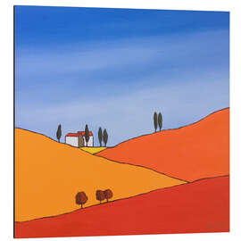 Magnettafel Herbstfelder IV