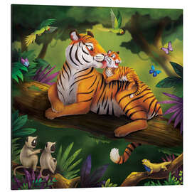 Magnettafel Tigermama