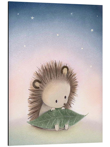 Aluminiumsbilde Little hedgehog