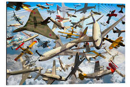 Magnettafel Luftfahrt