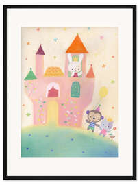 Gerahmter Kunstdruck Unser Märchenschloss
