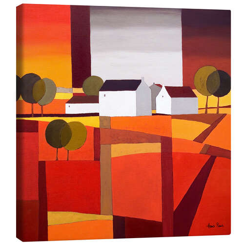 Tableau sur toile Toscane cubiste