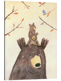 Magnettafel Erster Schnee