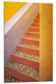 Galleritryk Yellow stone staircase