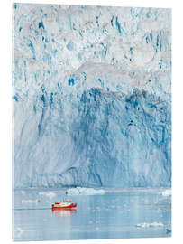 Obraz na szkle akrylowym Glacier Equip in West Greenland