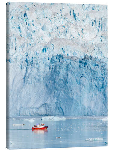 Lærredsbillede Glacier Equip in West Greenland
