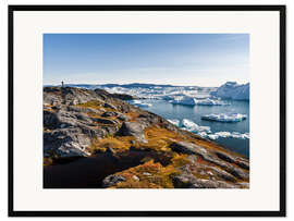 Inramat konsttryck Ilulissat Icefjord