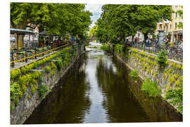 Foam board print Bridge over the Fyrisan in Uppsala