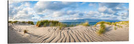 Aluminium print Hiking dune on Sylt