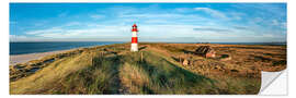 Vinilo para la pared Faro en Sylt