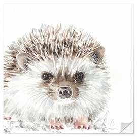 Wall sticker Forest Friends - Hedgehog