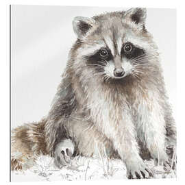 Gallery print Forest Friends - Raccoon