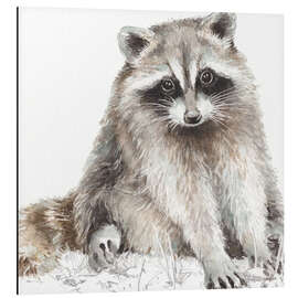 Magnettafel Freunde des Waldes – Waschbär