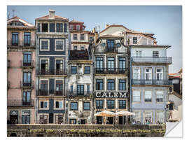 Selvklebende plakat Porto III