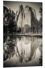 Foam board print Yosemite National Park, California