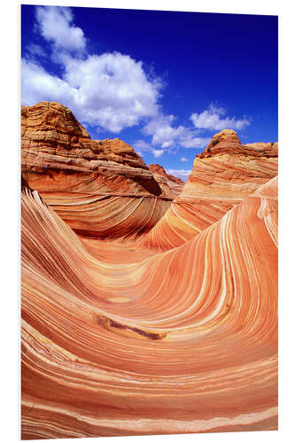 PVC-taulu The Wave in Coyote Buttes