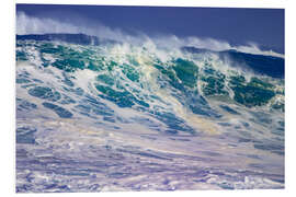 Foam board print Storm waves