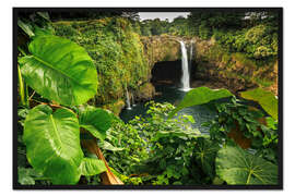Gerahmter Kunstdruck Rainbow Falls