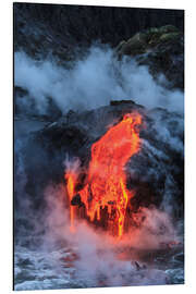 Magnettafel Lavafluss auf Hawaii