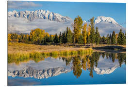 Gallery print Mt. Moran and the Teton mountains