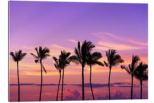 Gallery print Sunset in Anaeho'omalu Bay II