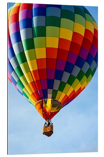 Gallery print Hot air balloon brings color to the sky