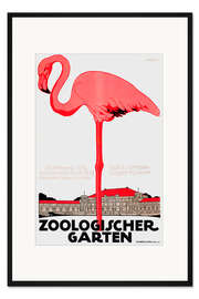 Gerahmter Kunstdruck Zoologischer Garten