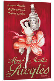 Magnettafel Ricqles Minzalkohol (französisch)