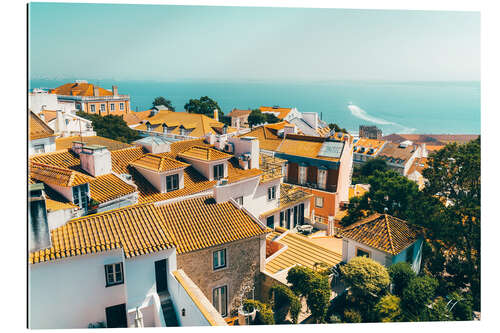 Gallery print Above the rooftops of Lisbon II