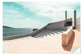 Wall sticker Modern amphitheater on the Atlantic