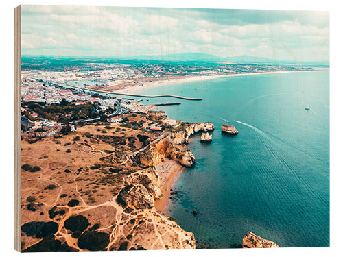 Trebilde View of the coast of Lagos, Portugal