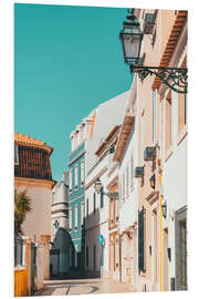 Bilde på skumplate Colorful alleys in Cascais, Portugal