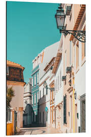 Magnettafel Bunte Gassen in Cascais, Portugal