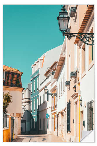 Wall sticker Colorful alleys in Cascais, Portugal