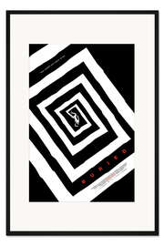 Gerahmter Kunstdruck Lebend begraben (englisch)