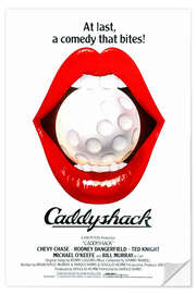 Selvklebende plakat Caddyshack