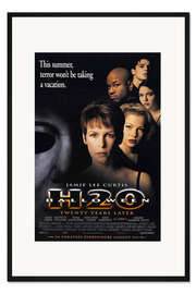 Gerahmter Kunstdruck Halloween H20