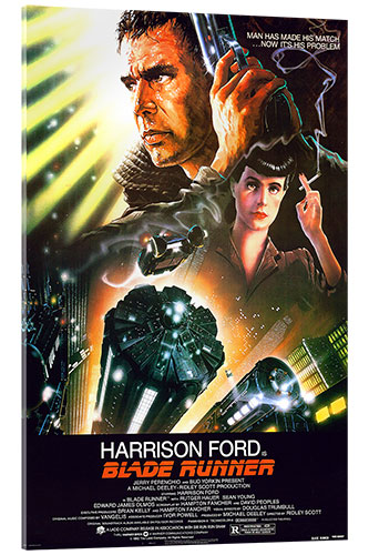 Acrylic print Blade Runner