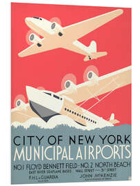 Foam board print Municipal Airports