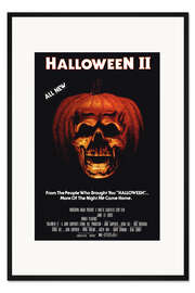 Gerahmter Kunstdruck Halloween II – Das Grauen kehrt zurück
