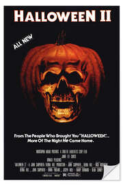 Selvklebende plakat Halloween 2