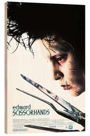 Puutaulu Edward Scissorhands (English)