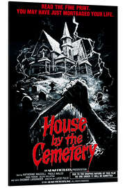 Magnettafel Das Haus an der Friedhofsmauer (englisch)