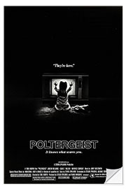 Naklejka na ścianę Poltergeist