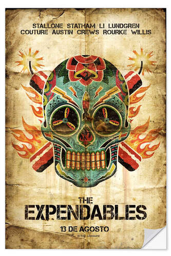 Självhäftande poster The Expendables