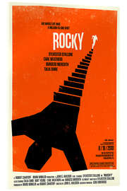 Stampa su vetro acrilico Rocky