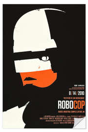 Naklejka na ścianę RoboCop