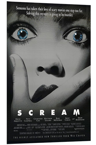 PVC print Scream