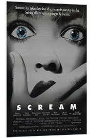 Tableau en PVC Scream (anglais)